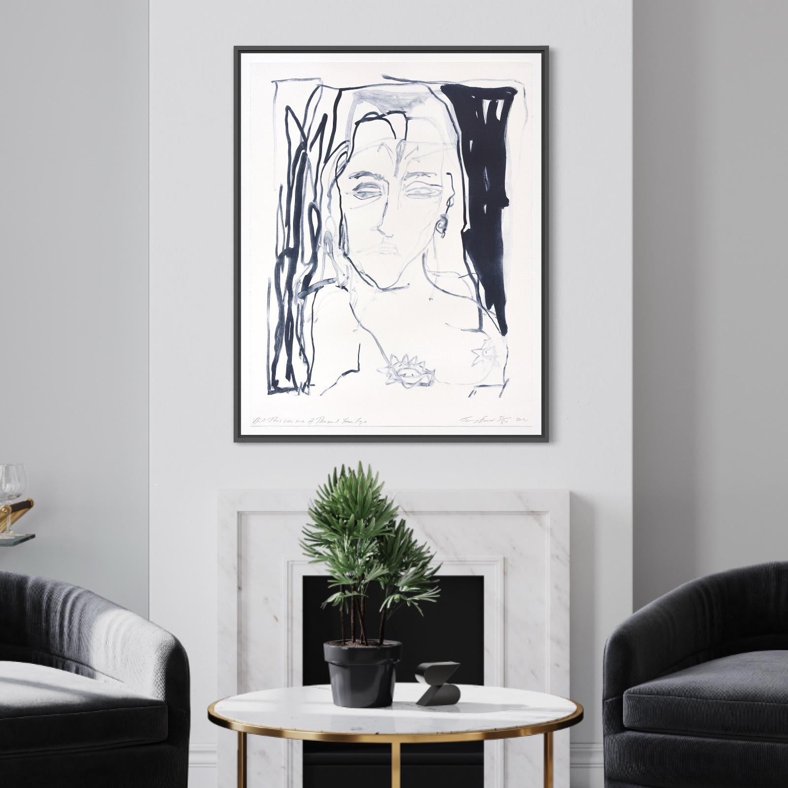 And This was me A Thousand Years Ago, (from A Journey To Death), 2021
Colour lithographs on Somerset Velvet Warm White 400gsm
Signed, numbered, and dated by the artist
In mint condition
With certificate of authenticity

PLEASE NOTE: Edition numbers
