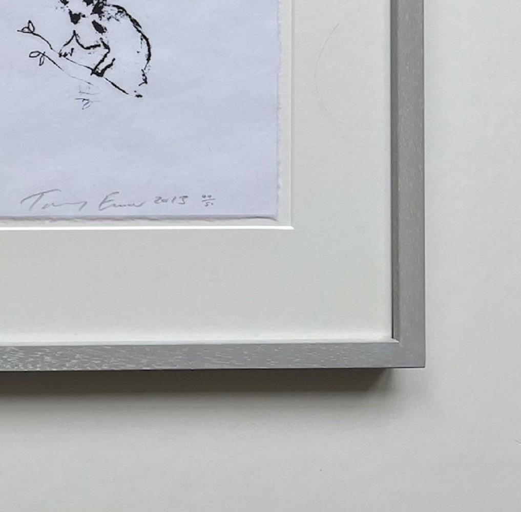 Baby Rabbit & Squirrel (2013) (signed) For Sale 2