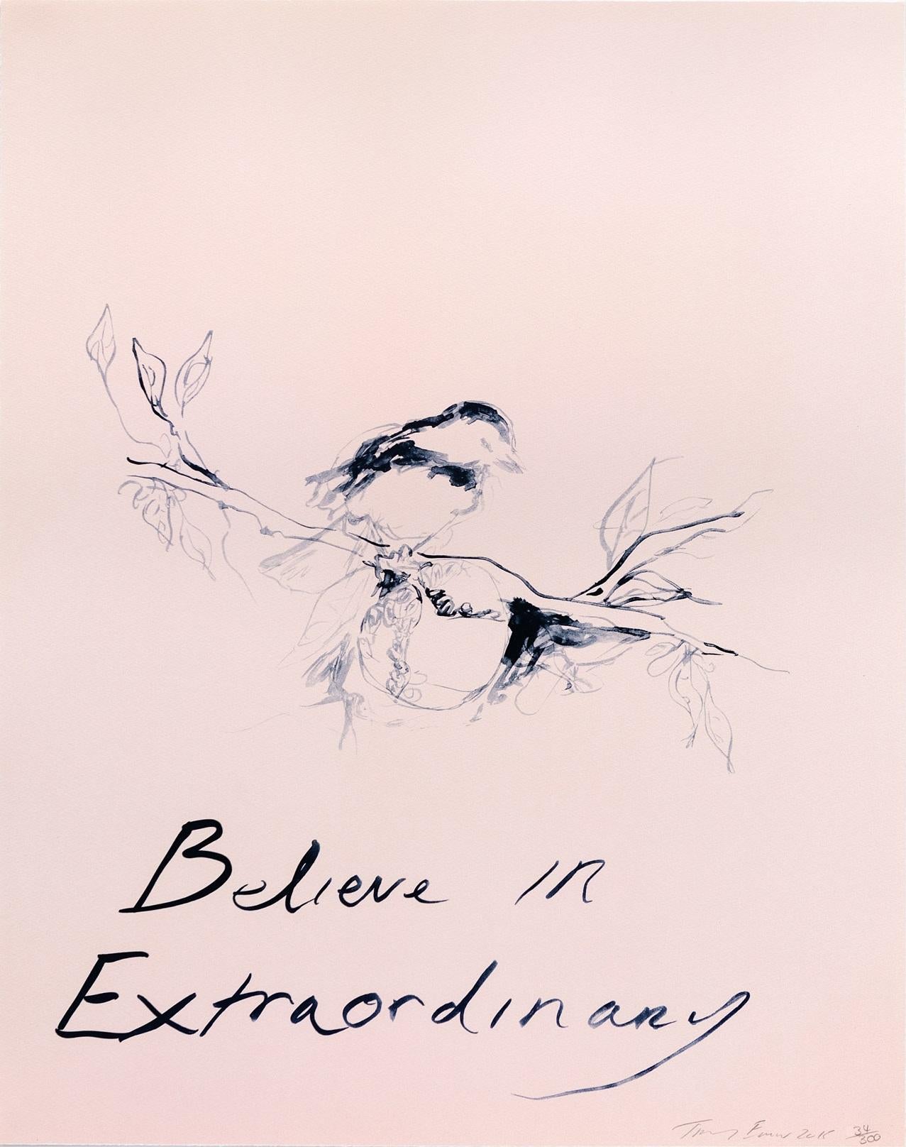 Believe In Außergewöhnlich (2015) (signiert) – Print von Tracey Emin