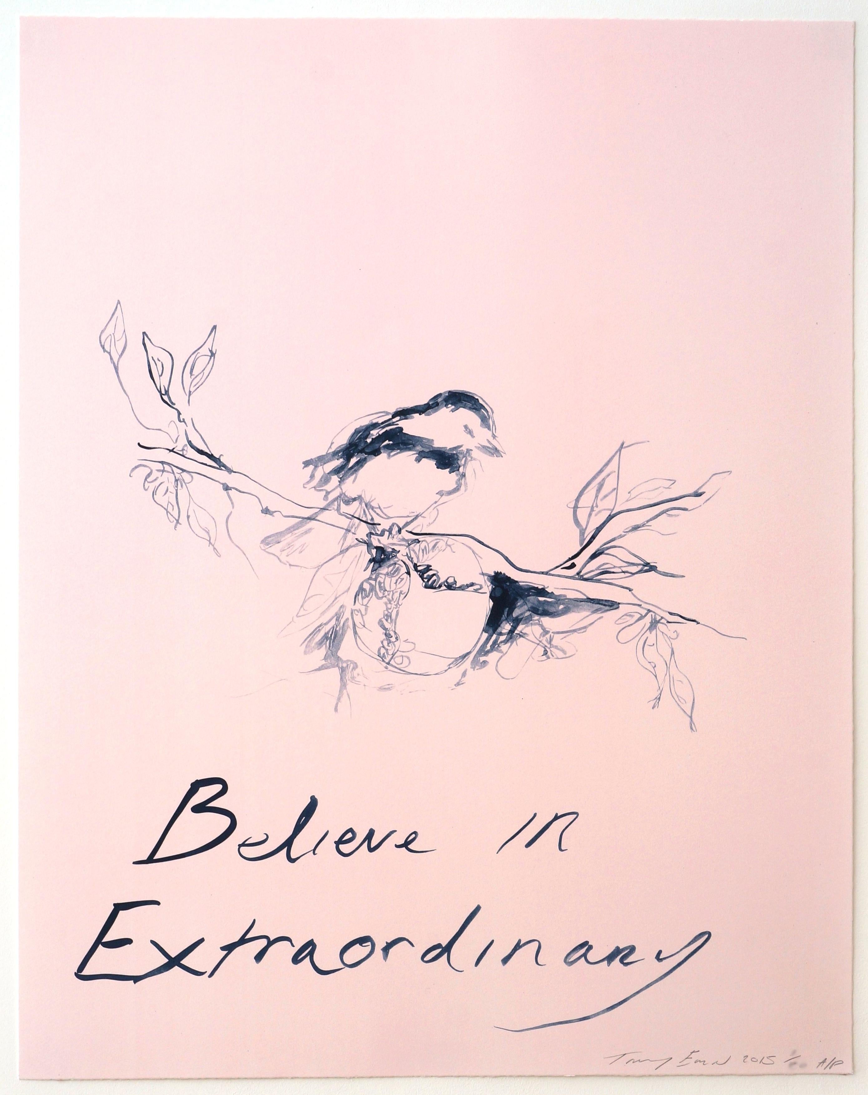 Tracey Emin Animal Print - Believe in Extraordinary
