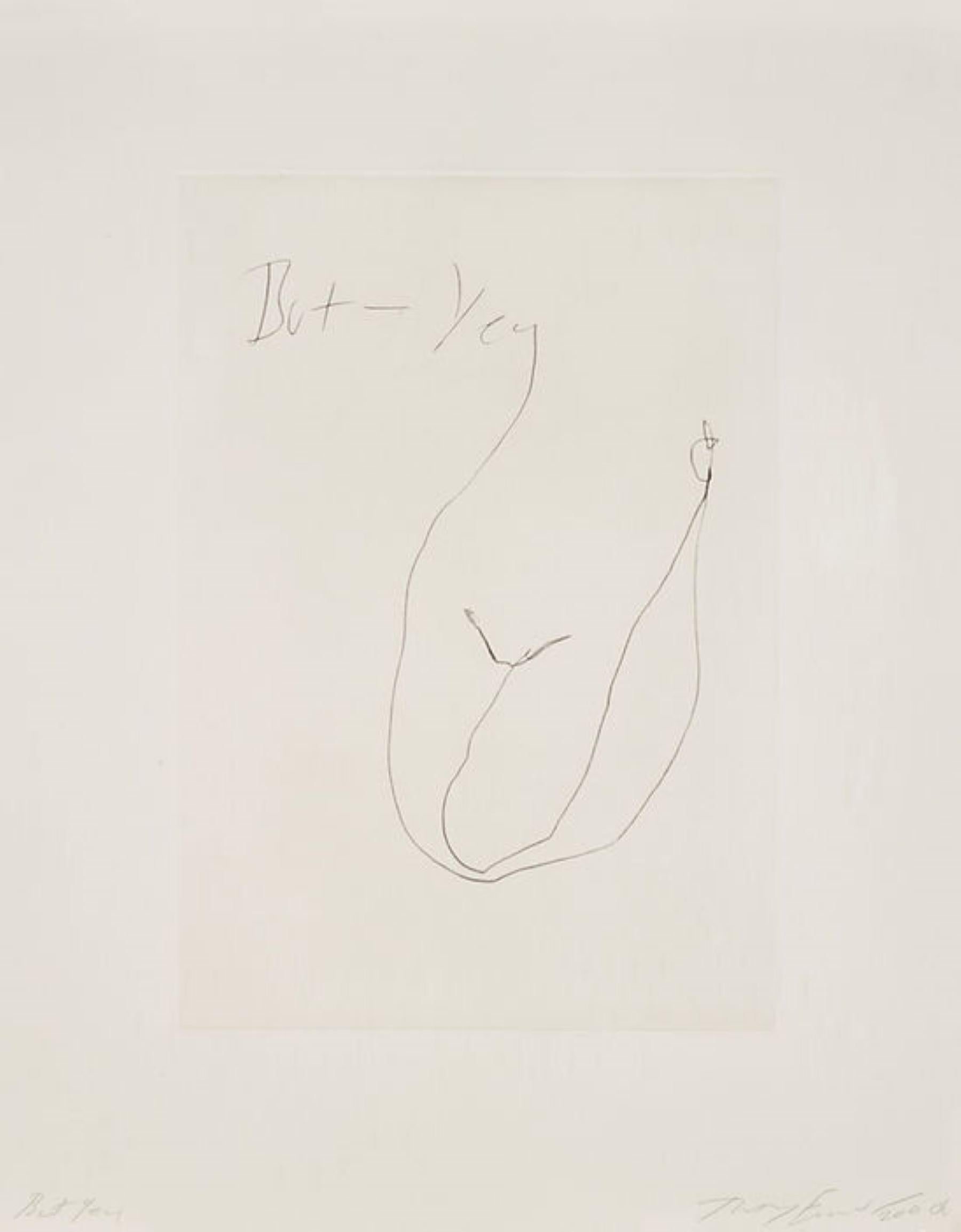 Tracey Emin Figurative Print - But Yea