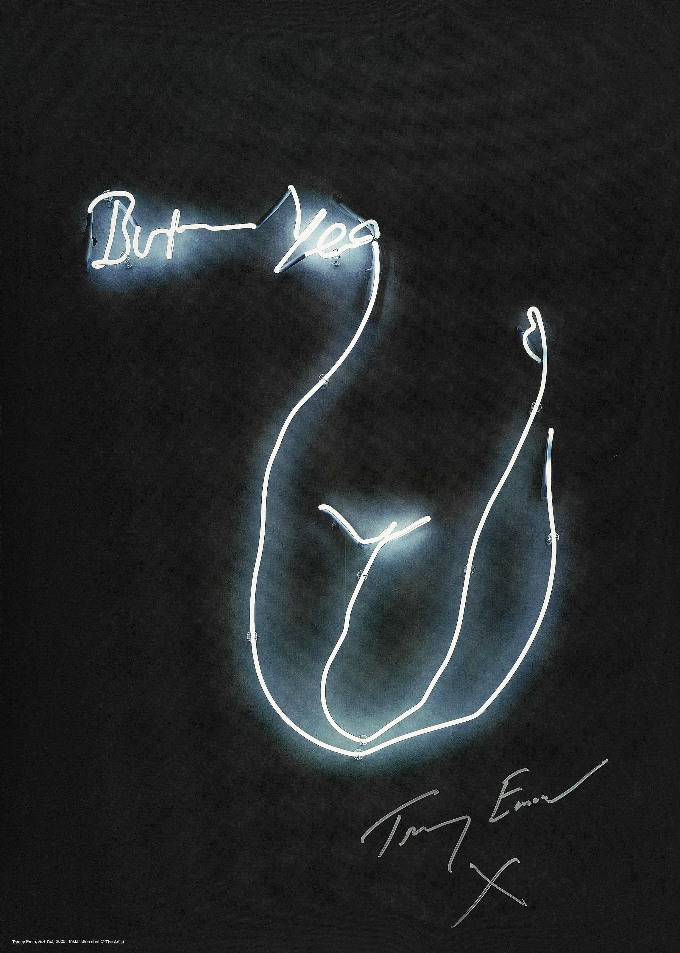 Tracey Emin Figurative Print - But Yea, Young British Artist, Contemporary Art, 21st Century