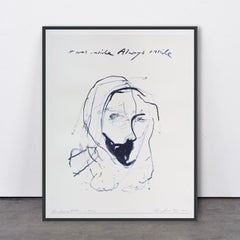 Even Saying Nothing Is a Lie, (from A Journey to Death) - Litograph, YBA, Emin 