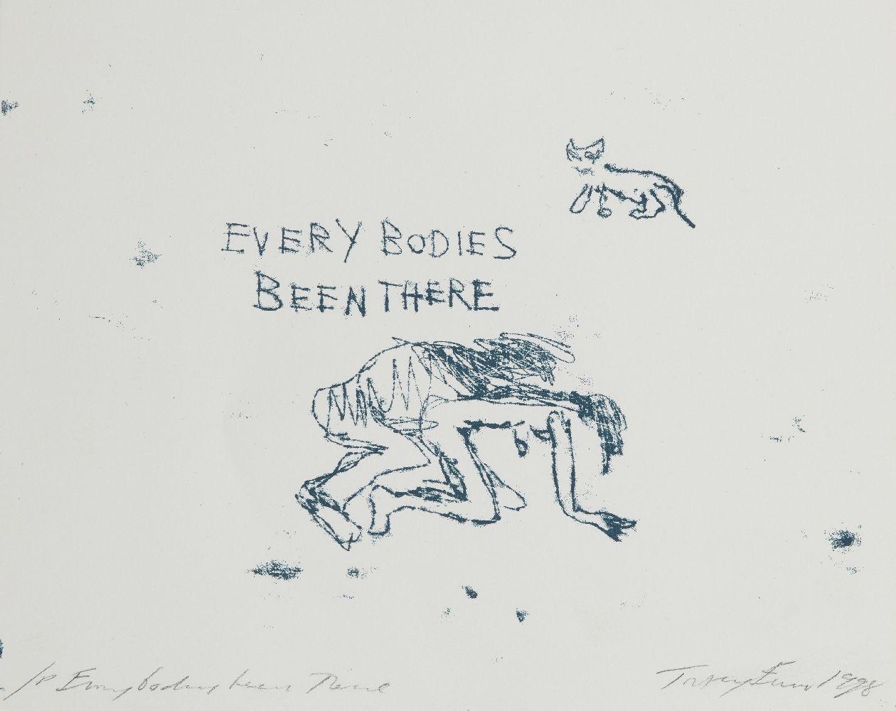 Tracey Emin Nude Print - Every Bodies Been There Unique Printers Proof