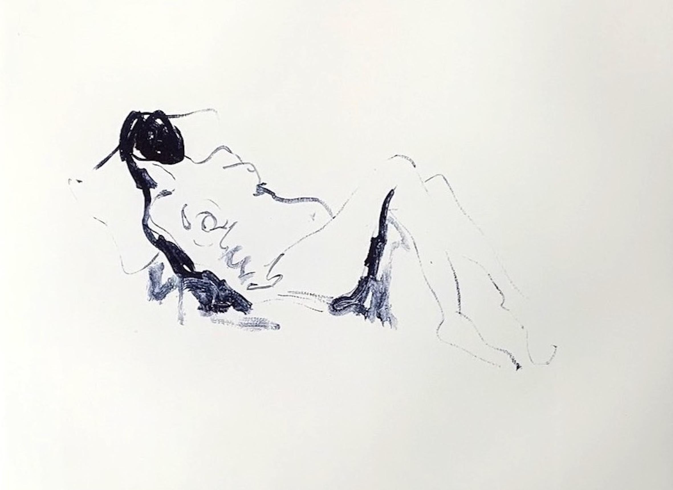 Più indietro verso di te - Print di Tracey Emin