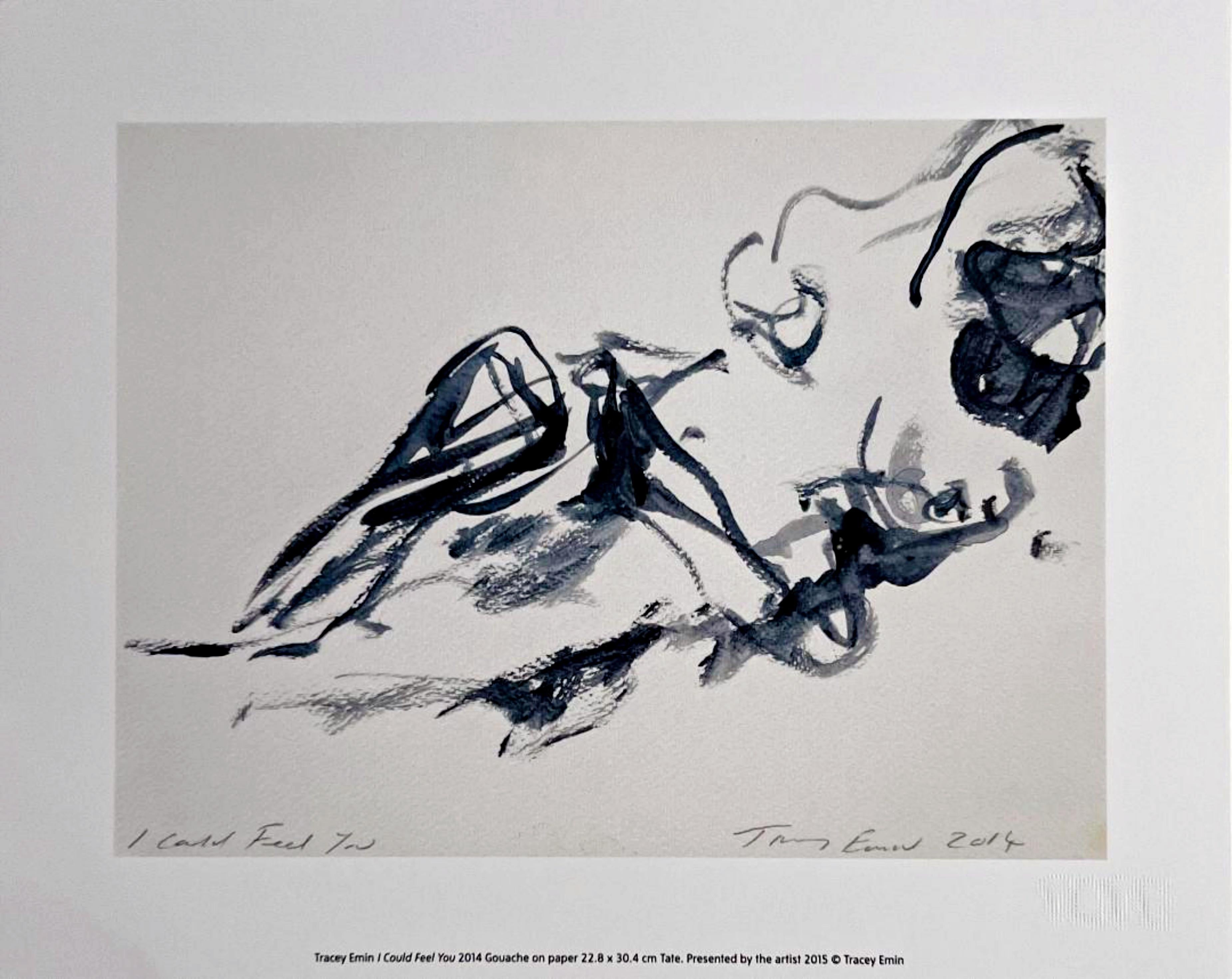 Tracey Emin Abstract Print - I Could Feel You