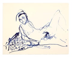 I Loved My Innocence -- Lithograph, Human Figure, Nude by Tracey Emin
