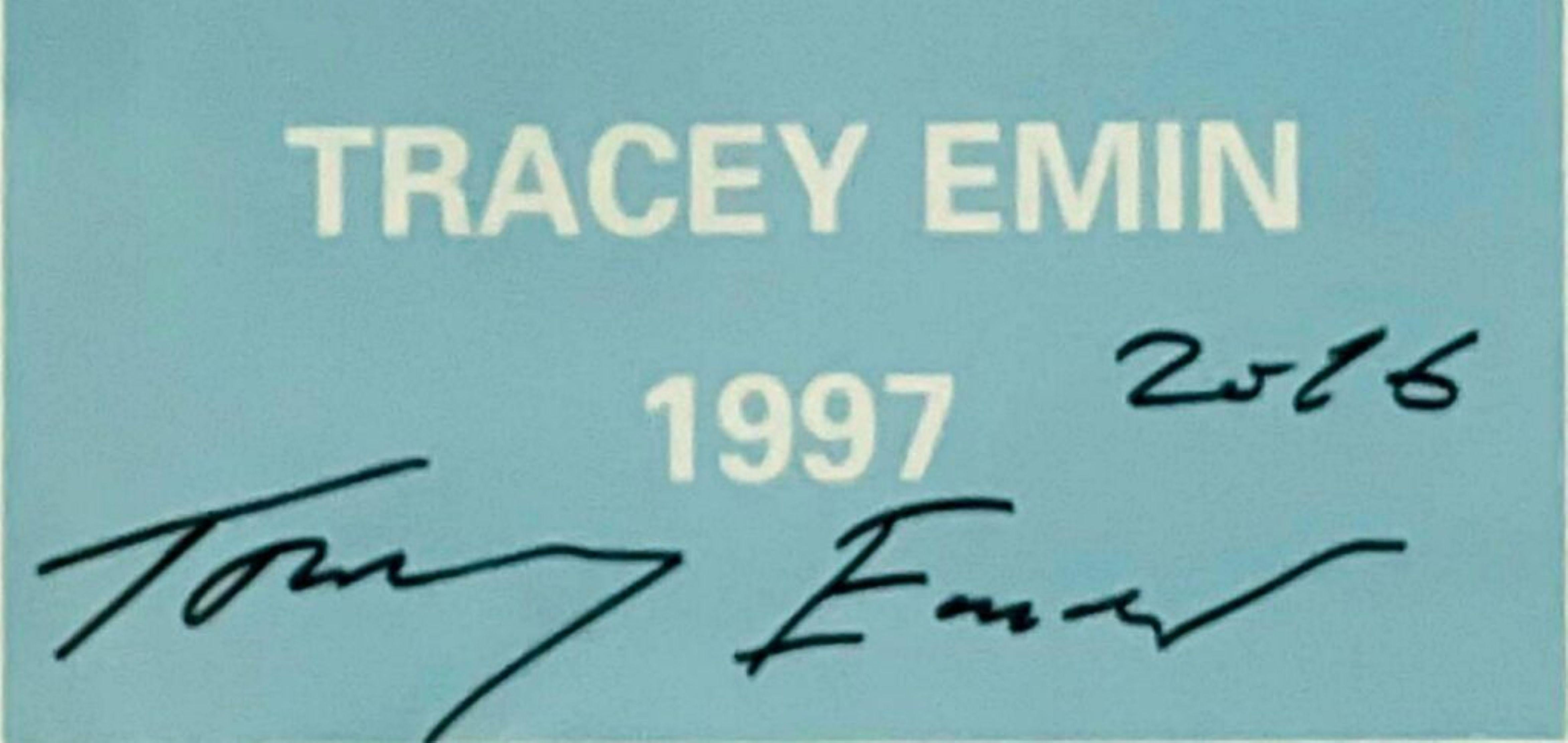 I NEED ART LIKE I NEED GOD (Hand signed and dated print by Tracey Emin) Framed For Sale 2