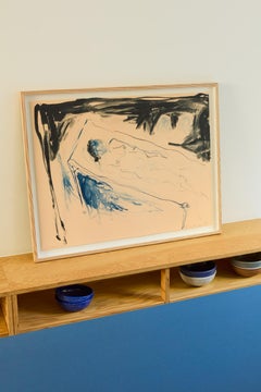 Just Waiting-- Litografía, Figura humana, Desnudo de Tracey Emin