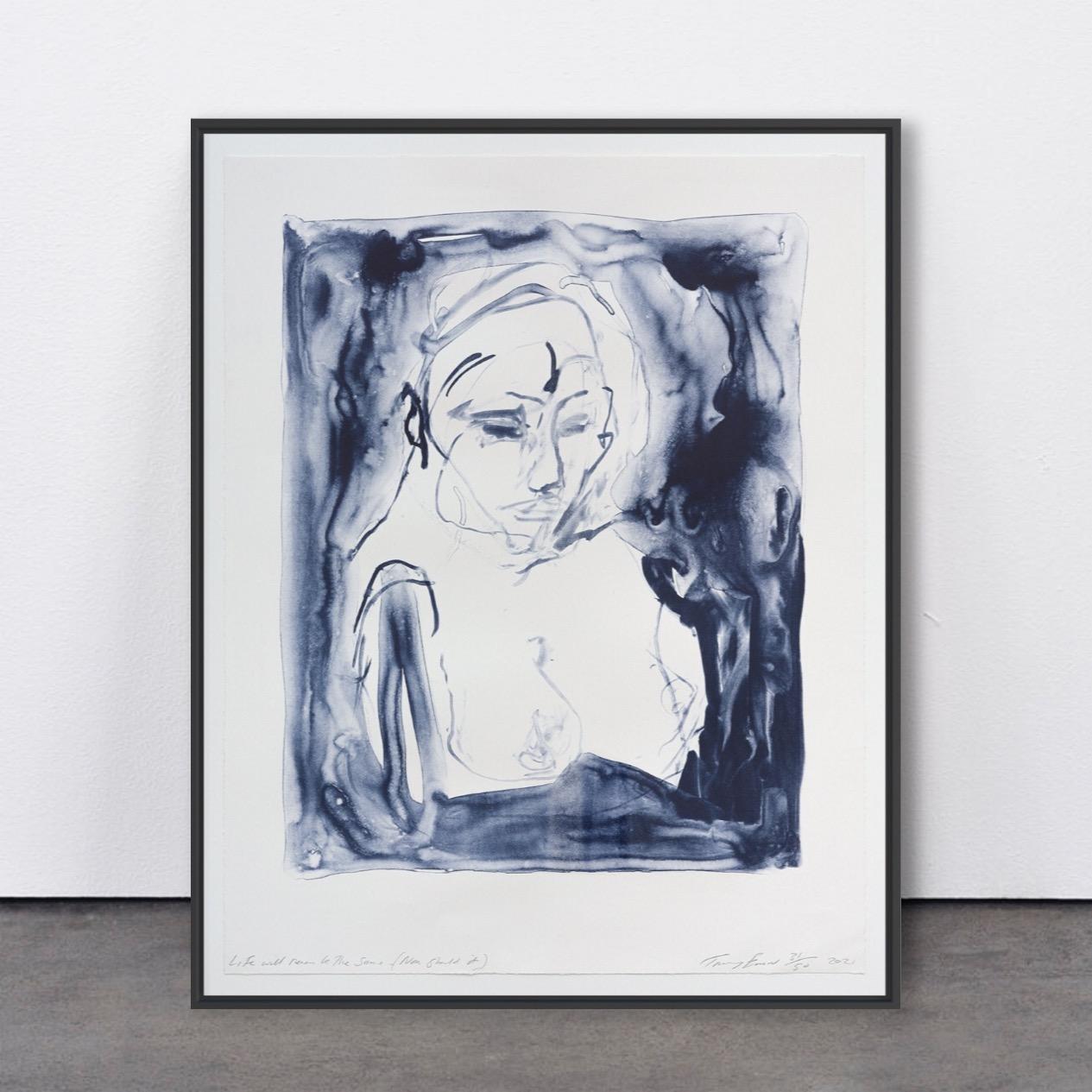 Tracey Emin Figurative Print - Life Will never be The Same (Nor should it), (from A Journey to Death) - Emin