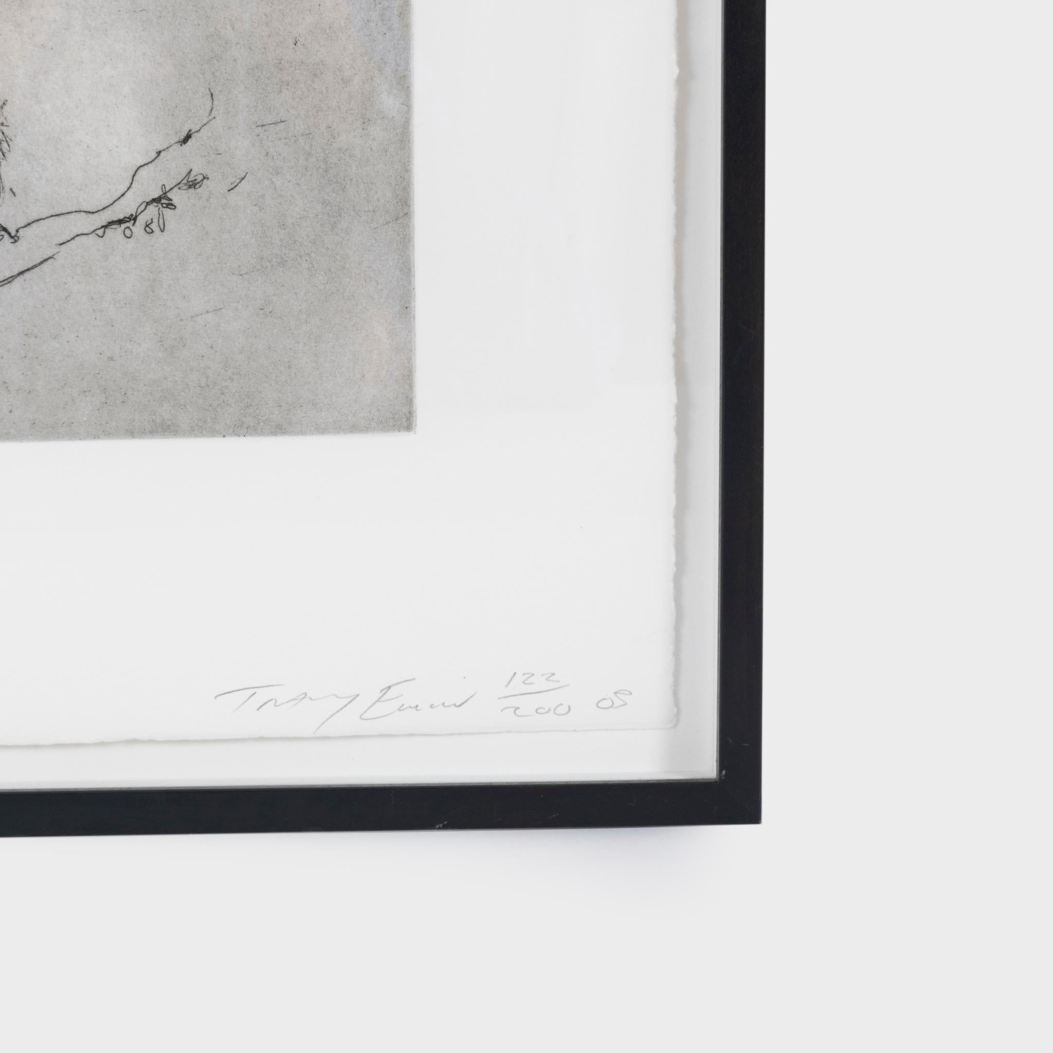 Steinkauz (Self-Portrait) – Print von Tracey Emin