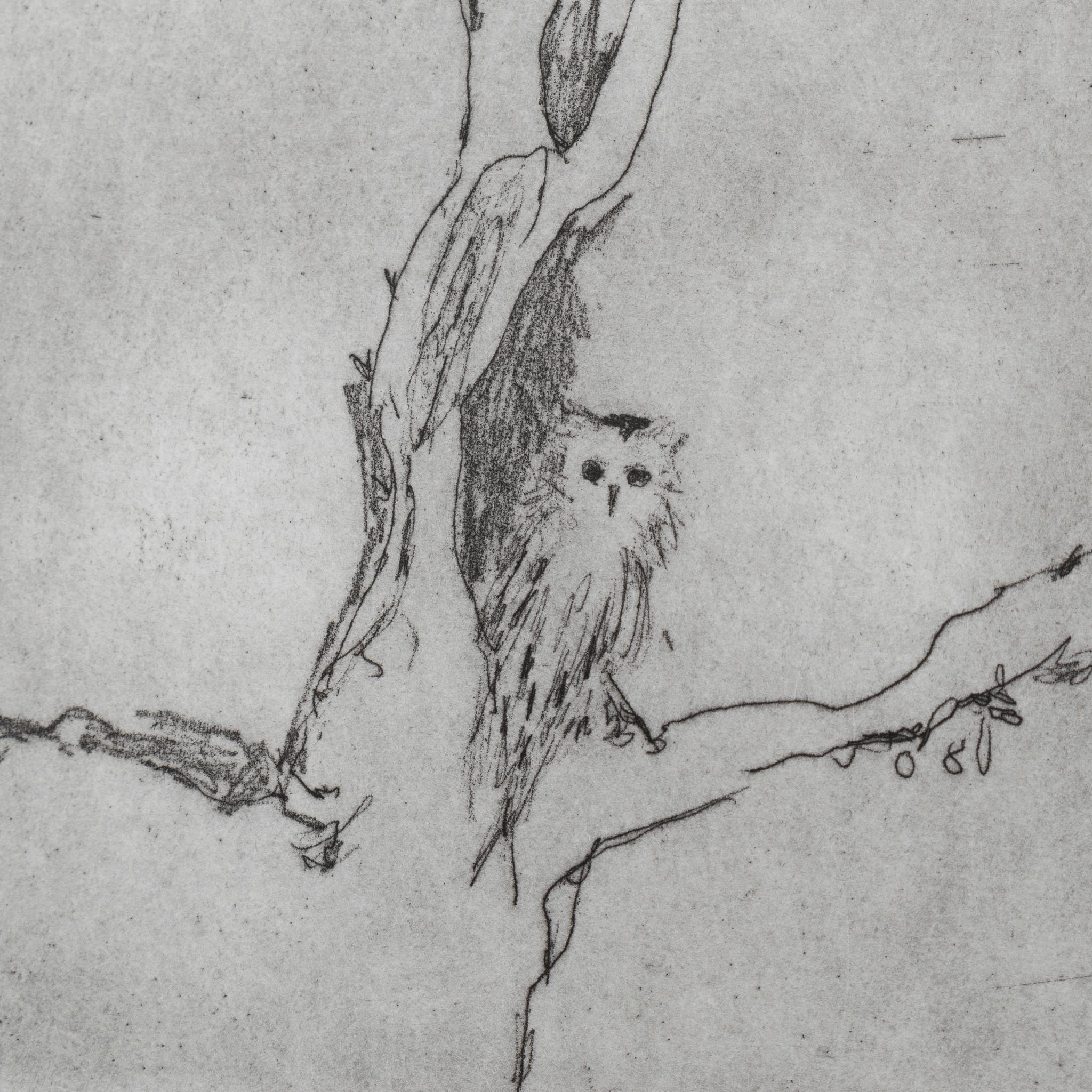 Steinkauz (Self-Portrait) (Zeitgenössisch), Print, von Tracey Emin