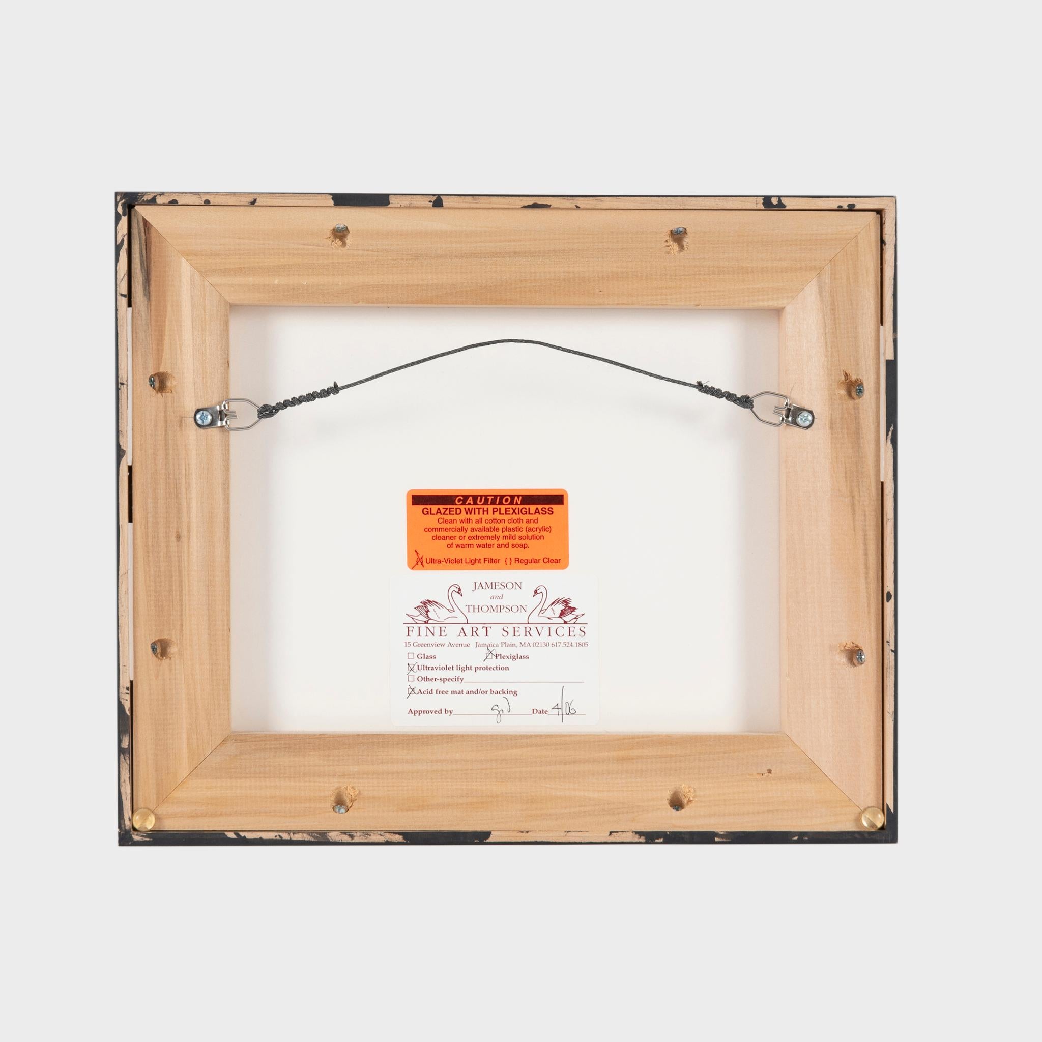 Radierung auf Velinpapier
Auflage 122 von 200
26 x 32 cm (10.2 x 12.6 in)
30.4 x 36.2 x 4 cm, 12 x 14.3 x 1.6 in
Signiert, betitelt und datiert auf der Vorderseite
Kunstwerk in ausgezeichnetem Zustand. Leichte Knickspuren an der oberen und unteren