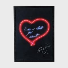 Love is What You Want  Tracey Emin Signed Limited Edition Print British Artist