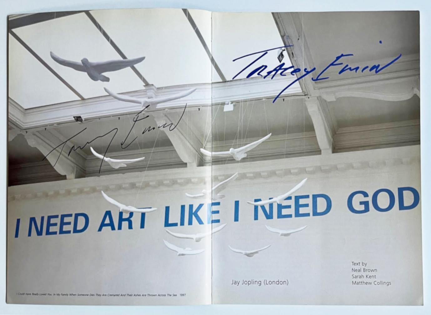Monographie: I Need Art Like I Need God (Handsigniert von Tracey Emin) im Angebot 2