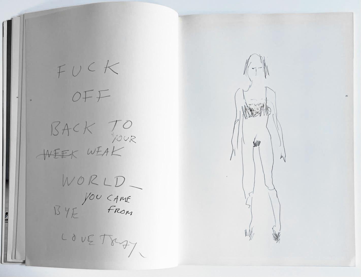 Monograph: I Need Art Like I Need God (Hand signed by Tracey Emin) For Sale 3