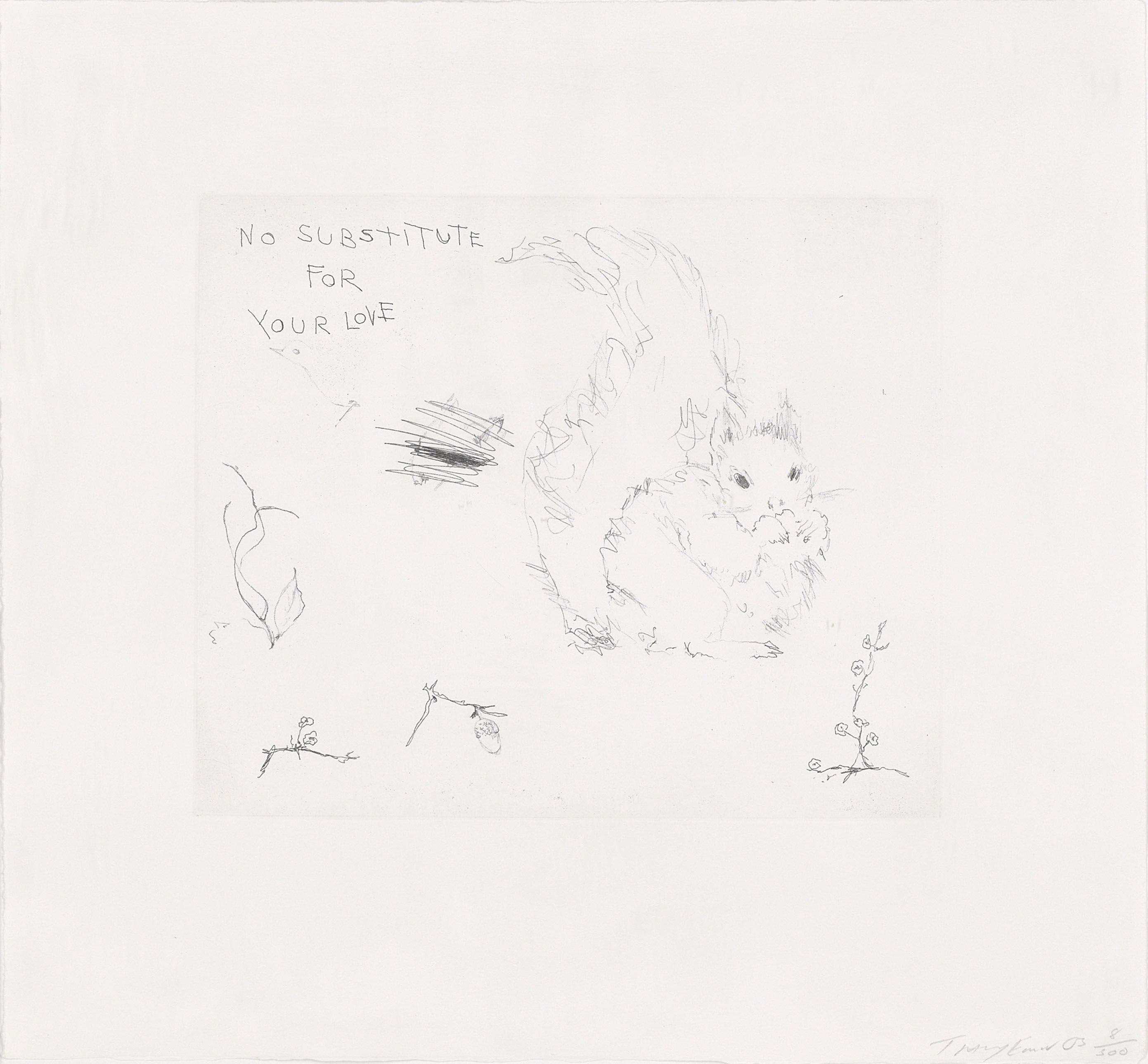 No Substitute for your love (2003) (signed) - Print by Tracey Emin