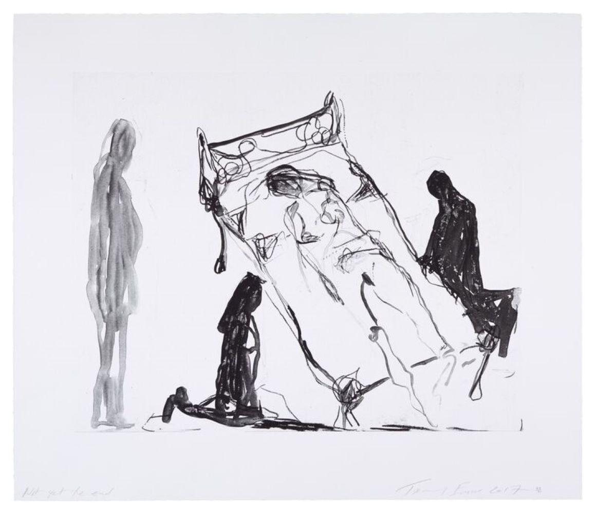 Noch nicht das Ende

Von Tracey Emin

Tracey Emin ist eine prominente britische Künstlerin und eine der führenden Persönlichkeiten der Bewegung der Young British Artists (YBA). Bekannt für ihre provokanten und autobiografischen Werke, erforscht Emin