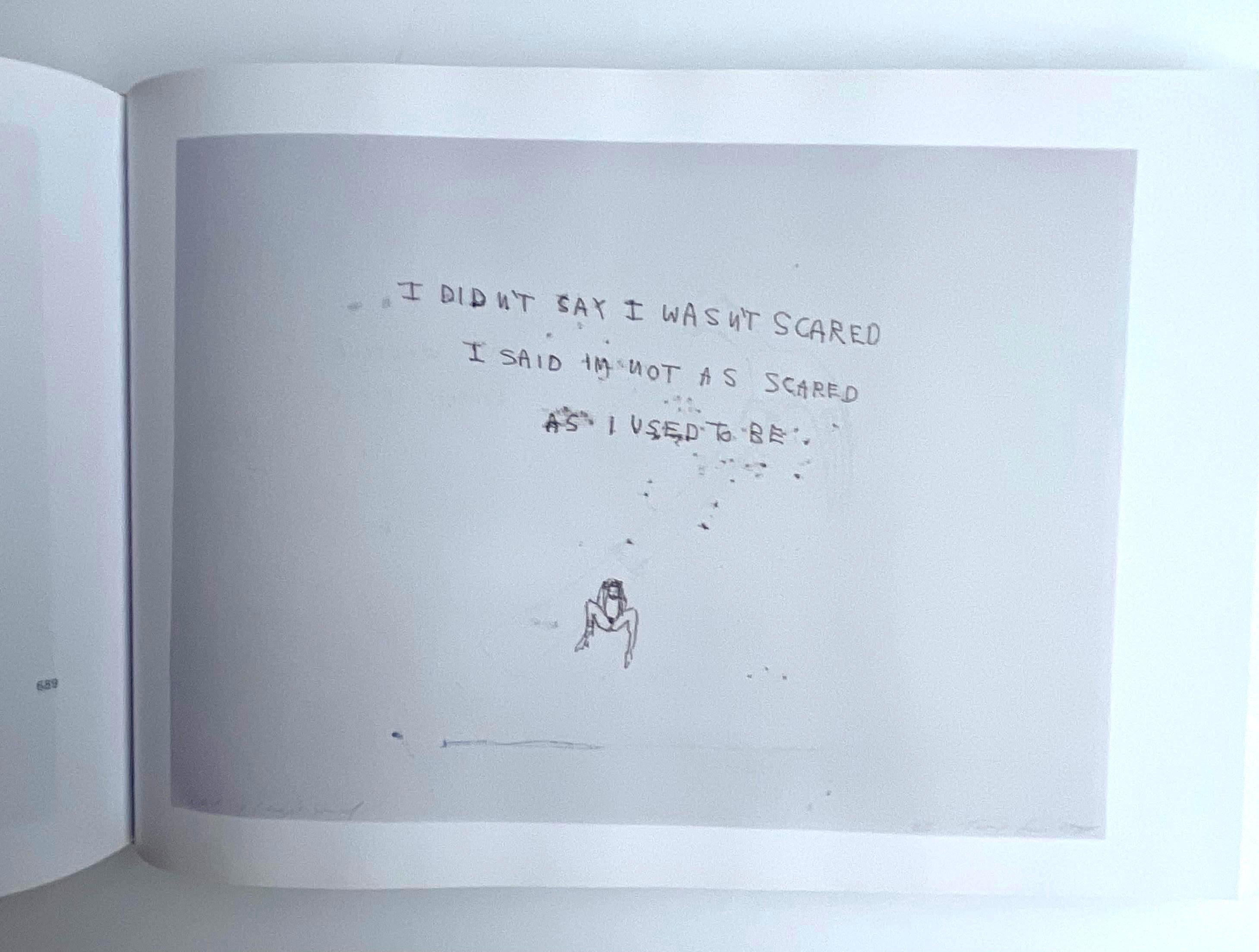 One Thousand Drawings par Tracey Emin (livre signé et inscrit à la main pour Nadine) en vente 9