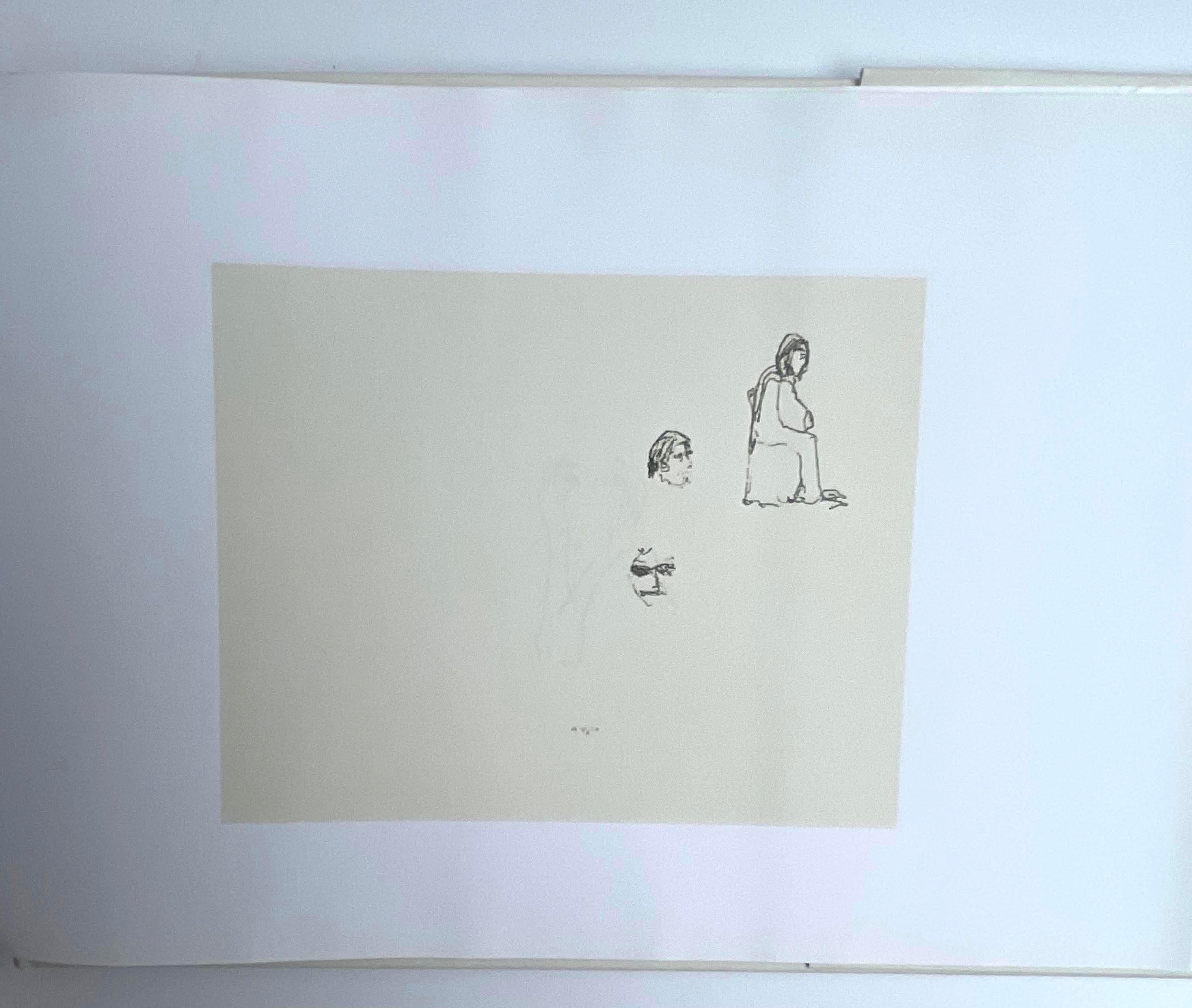 One Thousand Drawings By Tracey Emin (Hand signed and inscribed book for Nadine) For Sale 7