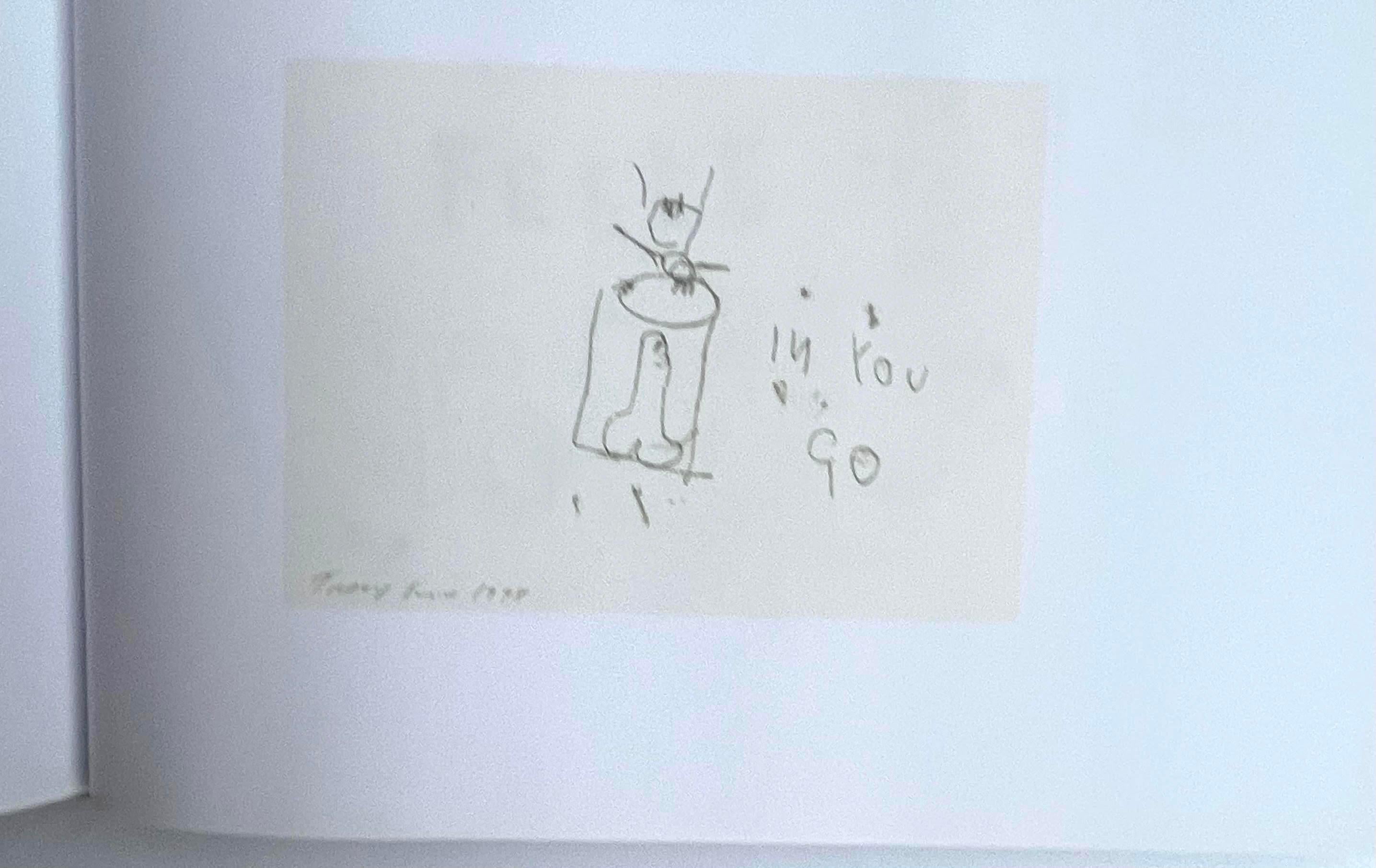One Thousand Drawings By Tracey Emin (Hand signed and inscribed book for Nadine) For Sale 13