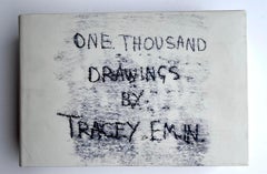 Mil dibujos de Tracey Emin (Libro firmado a mano e inscrito para Nadine)