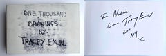 One Thousand Drawings By Tracey Emin (Hand signed and inscribed book for Nadine)