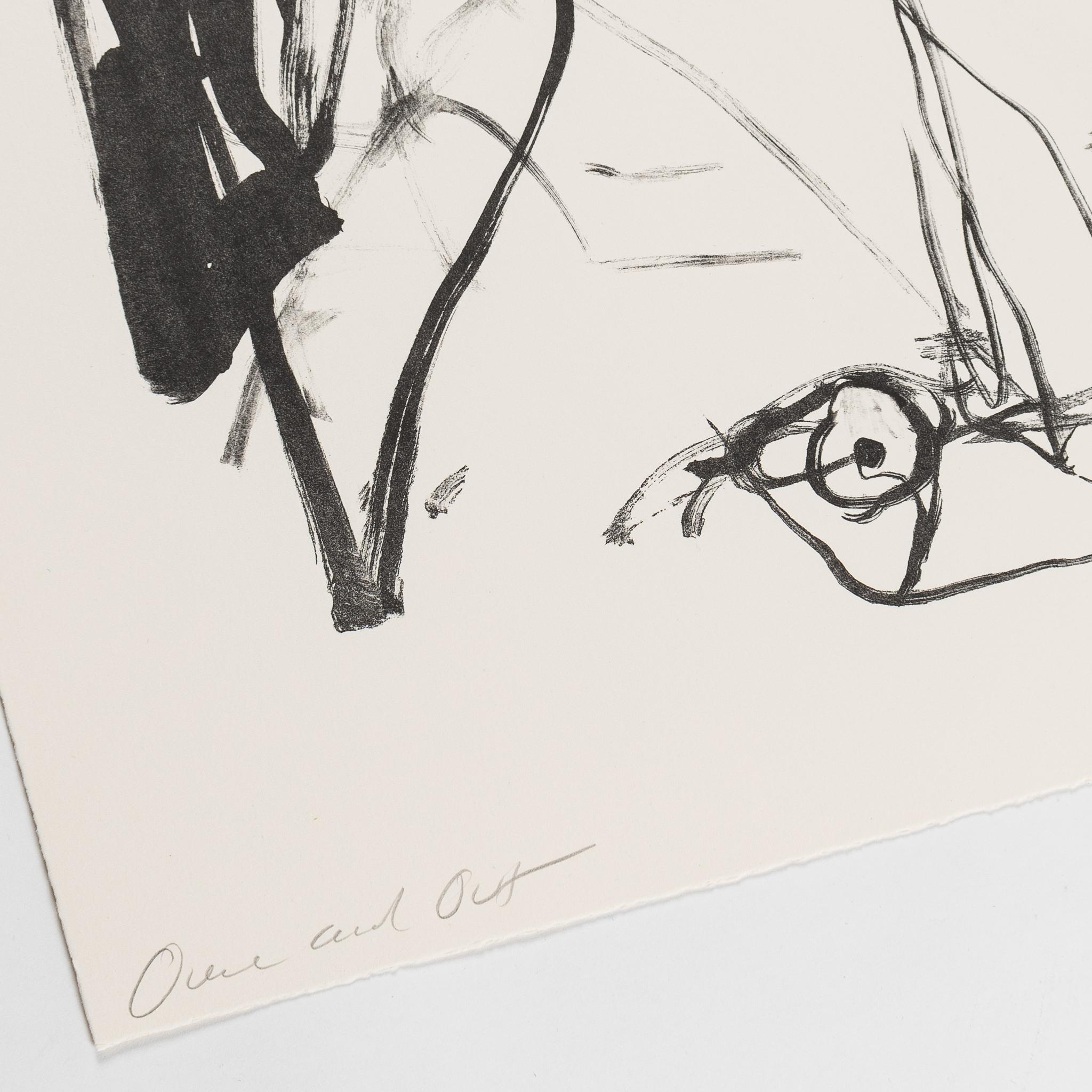 Over and Out - Contemporary Print by Tracey Emin