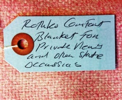 Rothko Comfort Blanket (tessuto in edizione limitata con etichetta firmata a mano con Label)