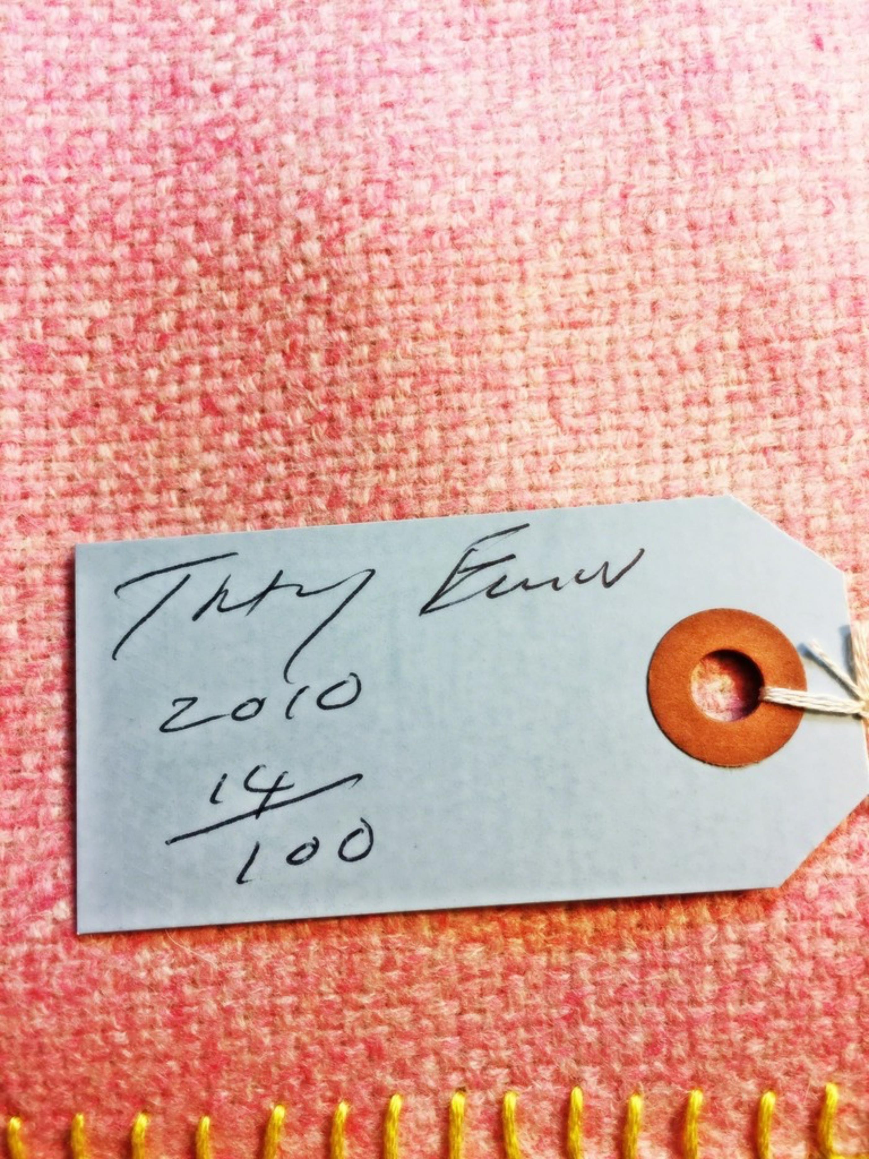 Rothko Comfort Blanket (limited edition textile with hand signed tag with label) - Young British Artists (YBA) Print by Tracey Emin