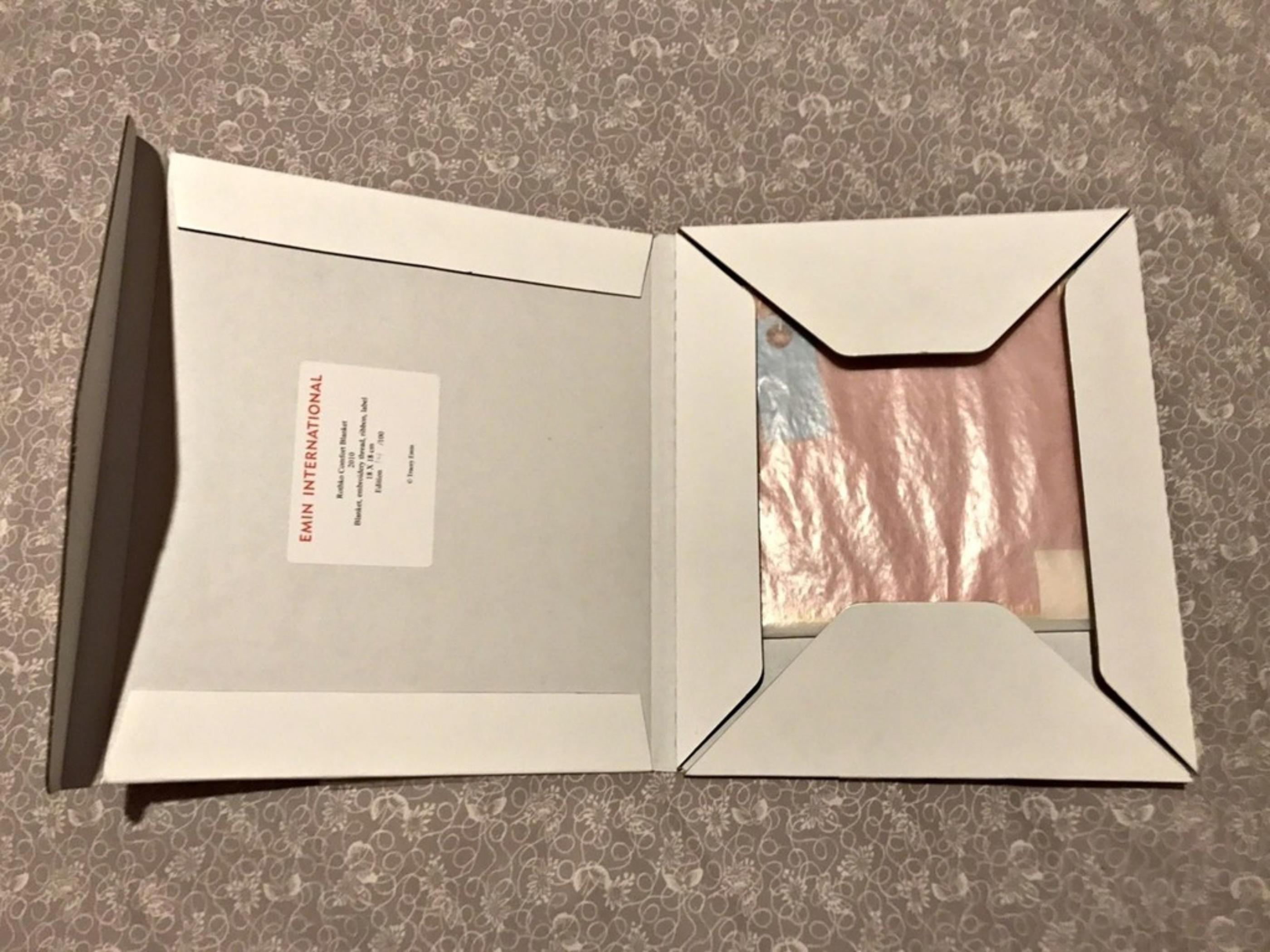 Rothko Comfort Blanket (limited edition textile with hand signed tag with label) For Sale 1