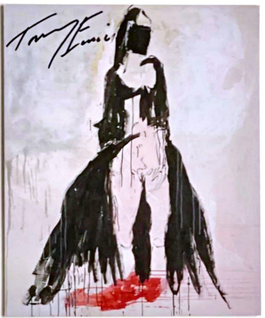 Signed Card from exhibition TRACEY EMIN/EDVARD MUNCH: THE LONELINESS OF THE SOUL - Print by Tracey Emin
