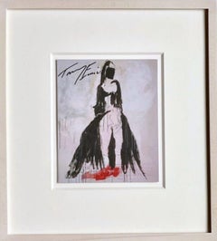 Signed Card from exhibition TRACEY EMIN/EDVARD MUNCH: THE LONELINESS OF THE SOUL