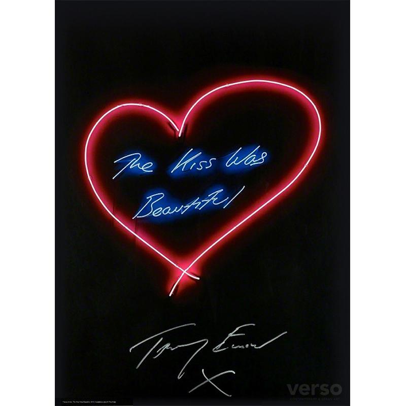 TRACEY EMIN
The Kiss Was Beautiful
Offset Lithograph
50 x 70 cm
Edition 500
2016
Signed, Dated
