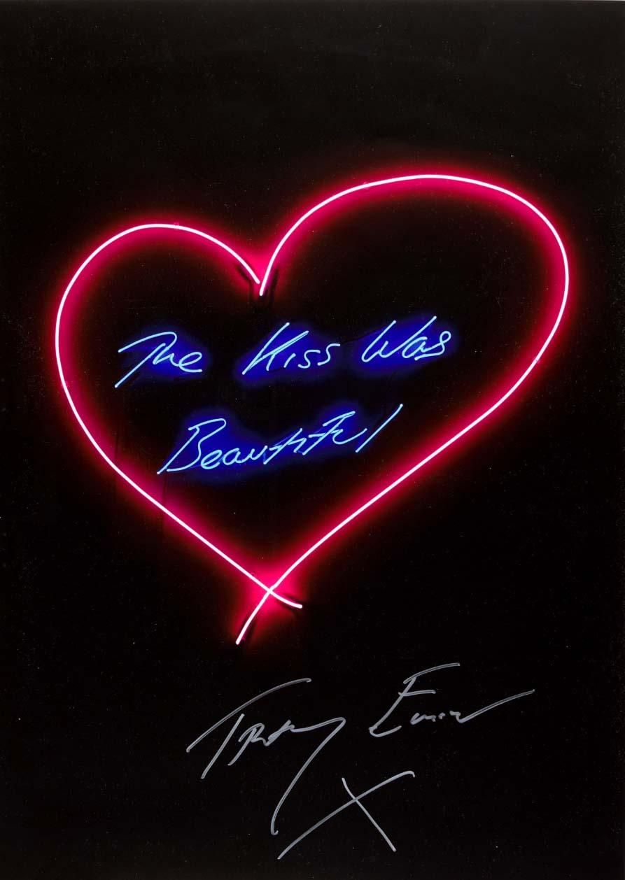 Tracey Emin Print - The Kiss Was Beautiful