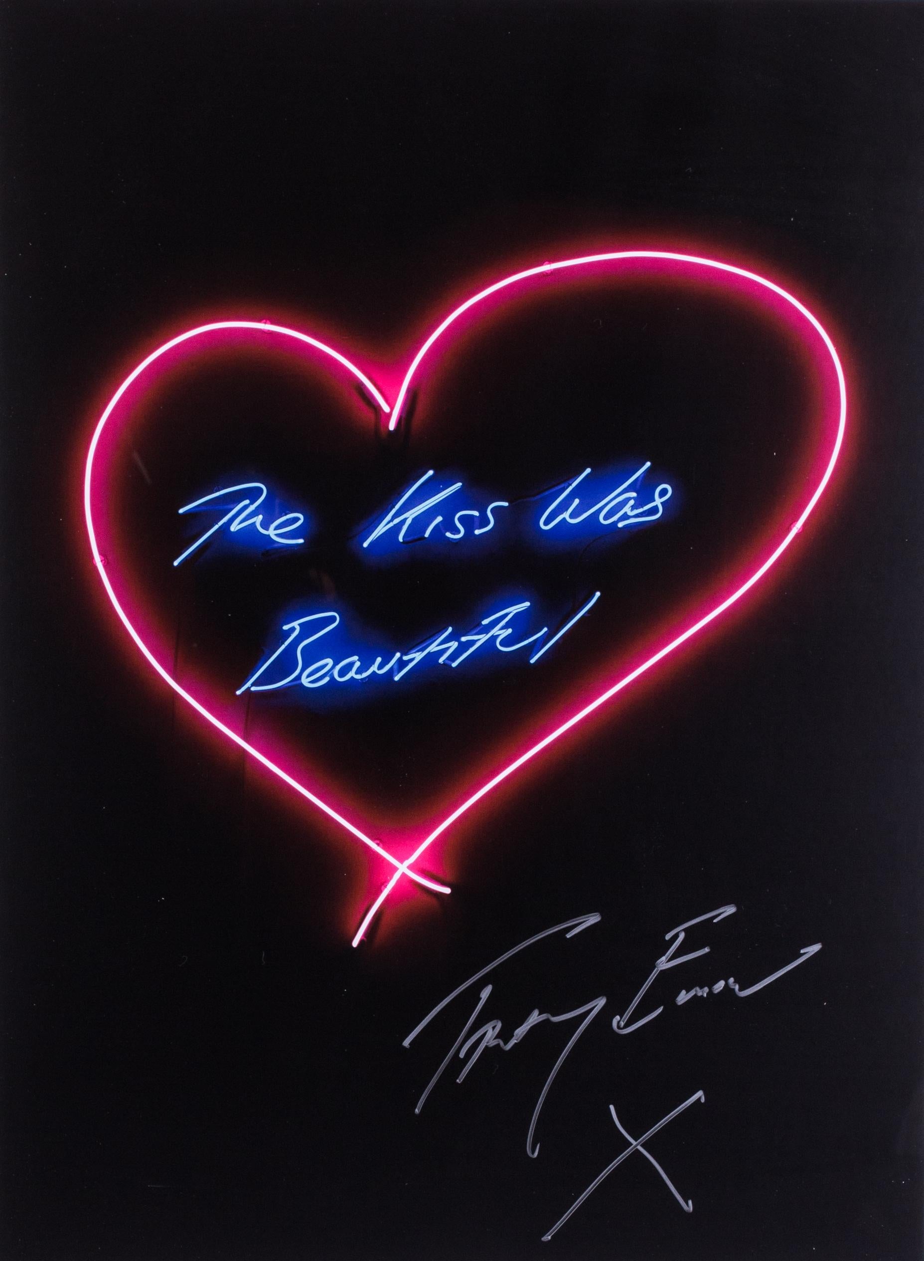 Tracey Emin Print - The Kiss was beautiful