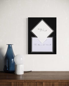 The News Is I Love You, Black Frame