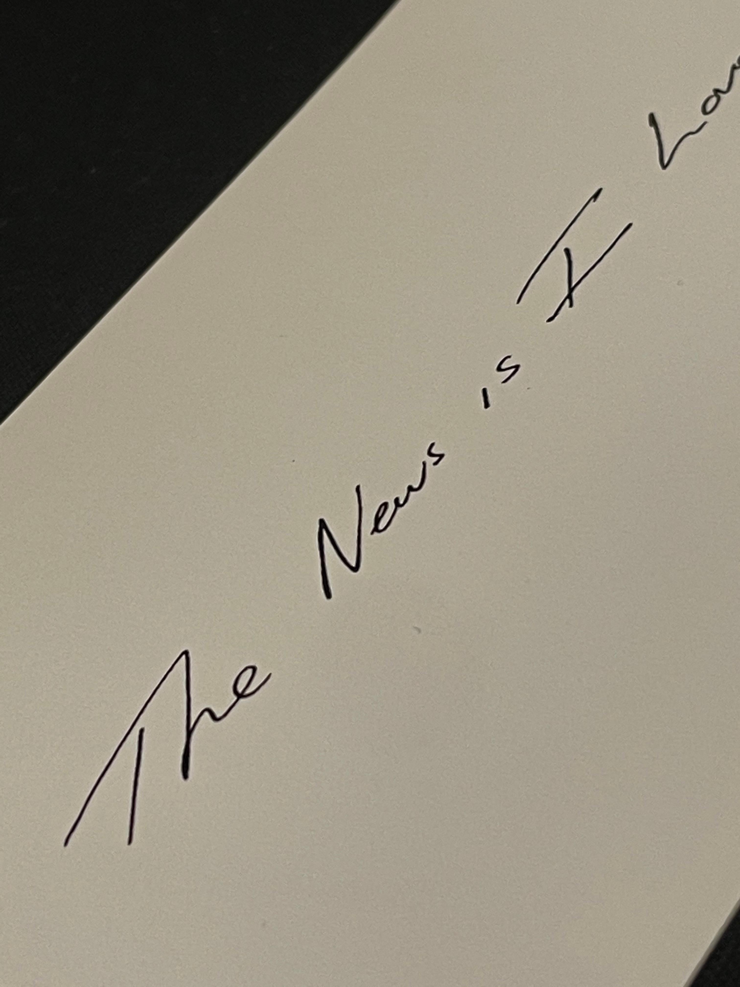 La notizia è che ti amo, di Tracey Emin 2