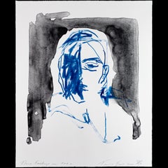 Ces sentiments étaient vrais II - Emin, Contemporain, YBAs, Lithographie, Portrait