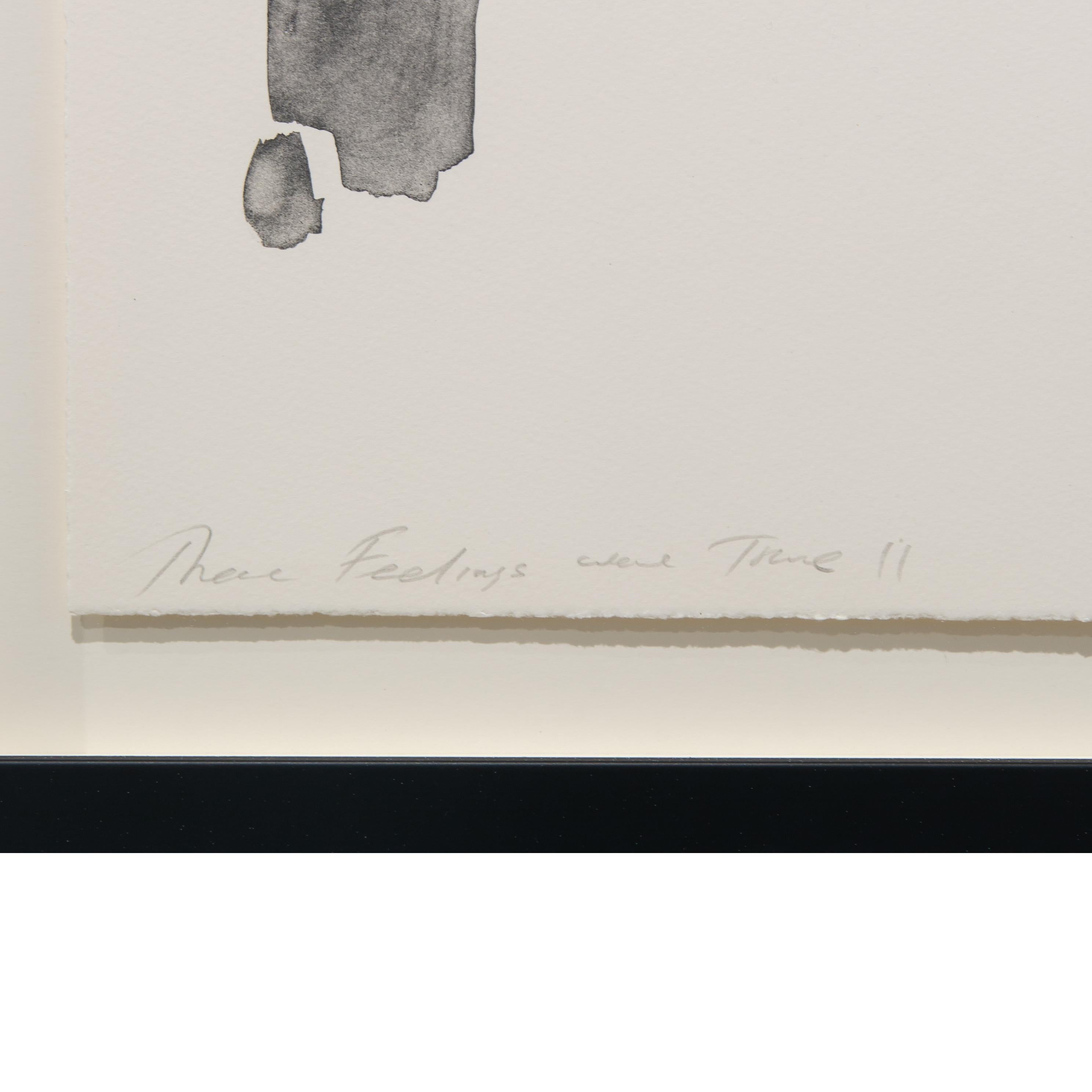 Ces sentiments étaient vrais II - Contemporain Print par Tracey Emin