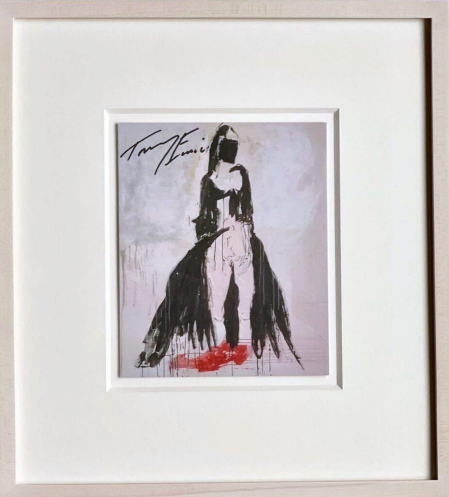 Tracey Emin Abstract Print - TRACEY EMIN/EDVARD MUNCH, THE LONELINESS OF THE SOUL print, SCARCE, Hand Signed