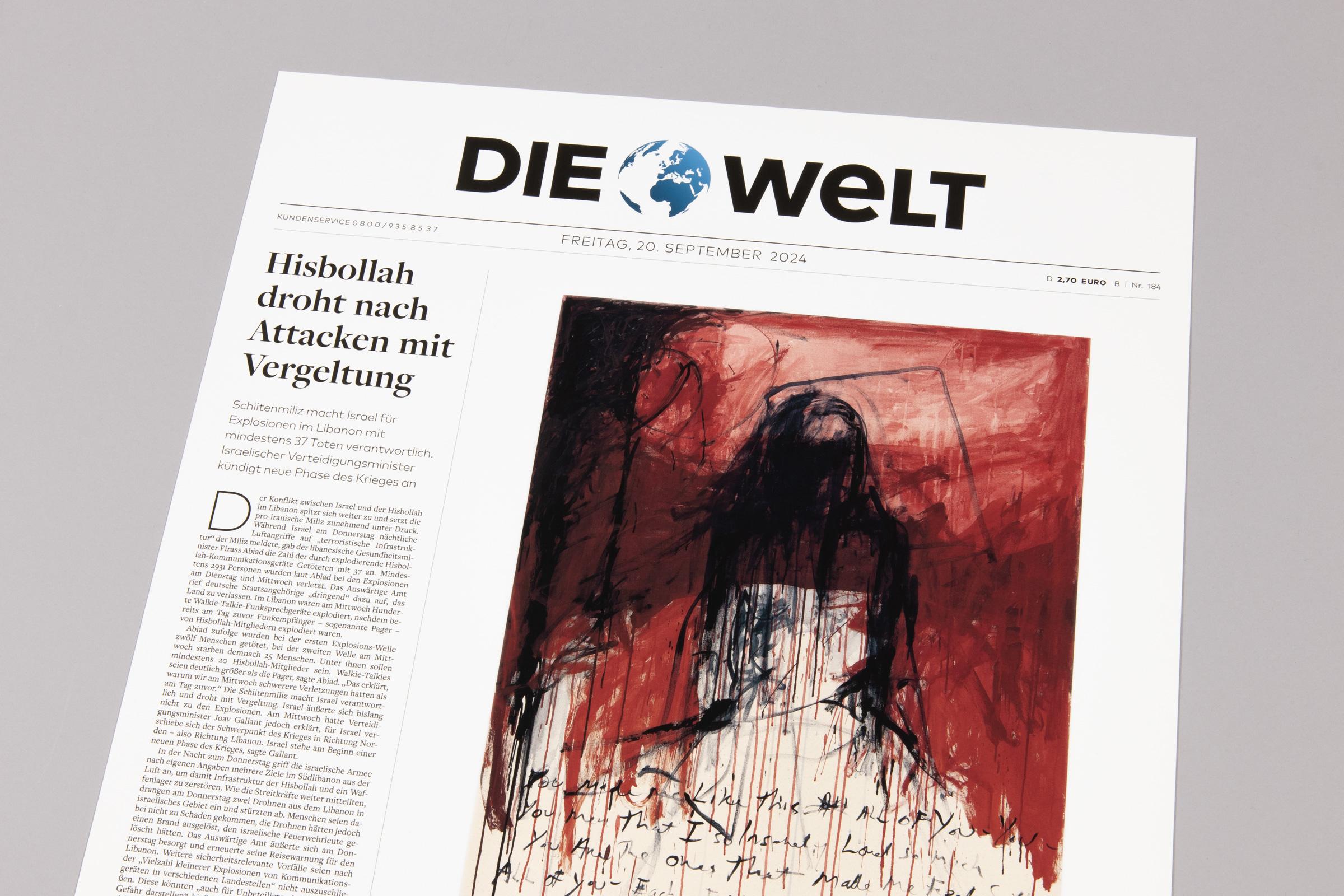 Tracey Emin, I Followed You to the End (Die Welt) For Sale 3