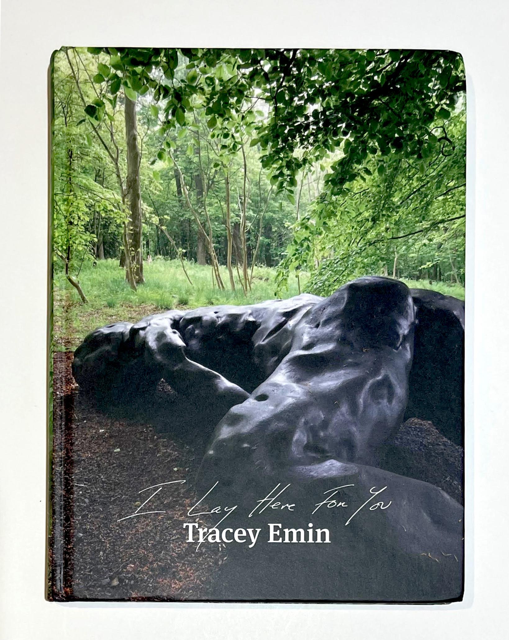 Tracey Emin: I Lay Here For You (Hand signed and dated book), 2022
Hardback monograph (hand signed and dated by Tracey Emin) on Munken Lynx Smooth Natural White 170 gsm with endpapers of Colorplan Candy Pink 135 gsm; matt laminate printed cover with