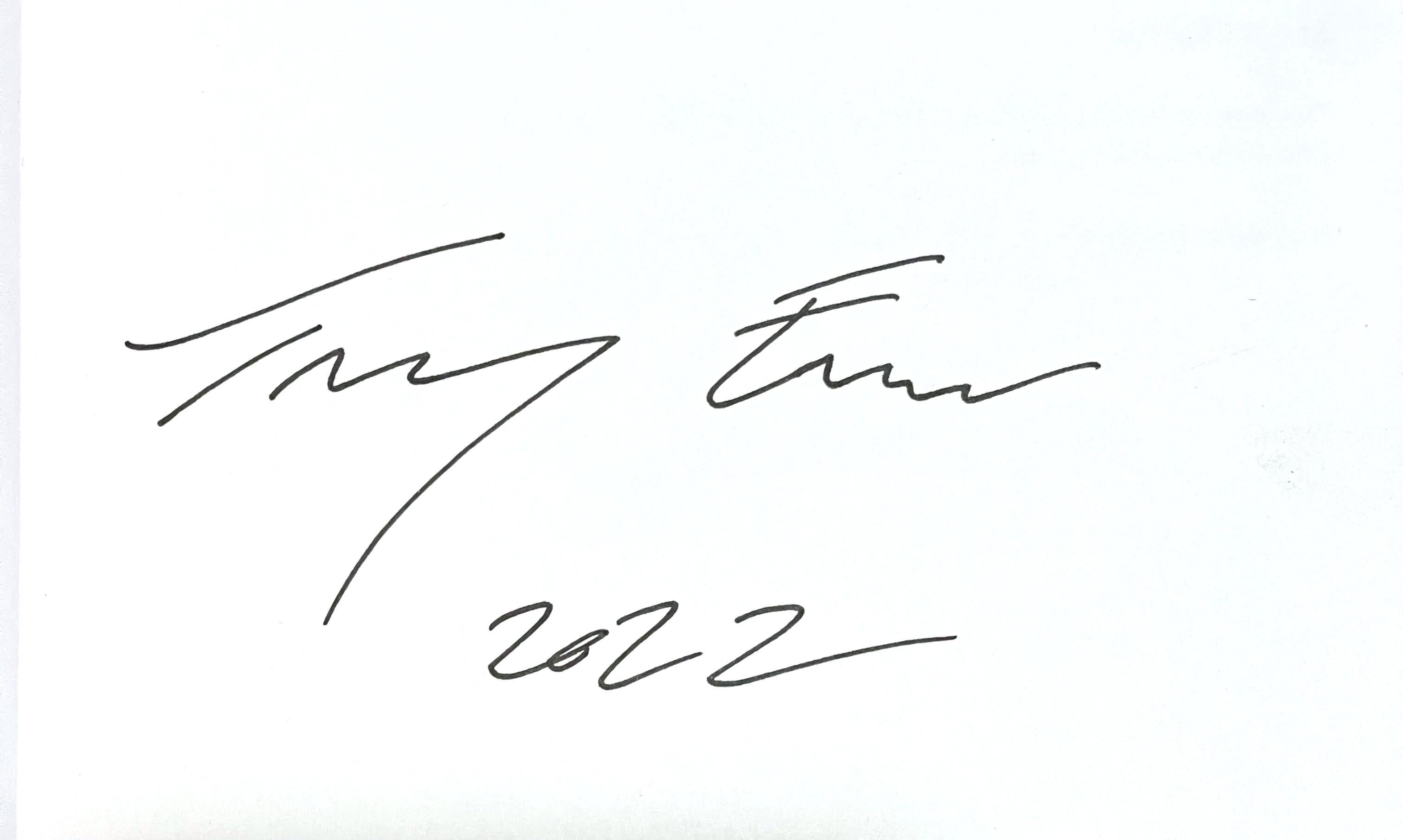 Tracey Emin: I Lay Here For You (Hand signed and dated fine art monograph) For Sale 2