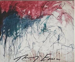 Tracey Emin, „It Didn't Stop I Didn't Stop“ handsignierte Offset-Lithographie FRAMED