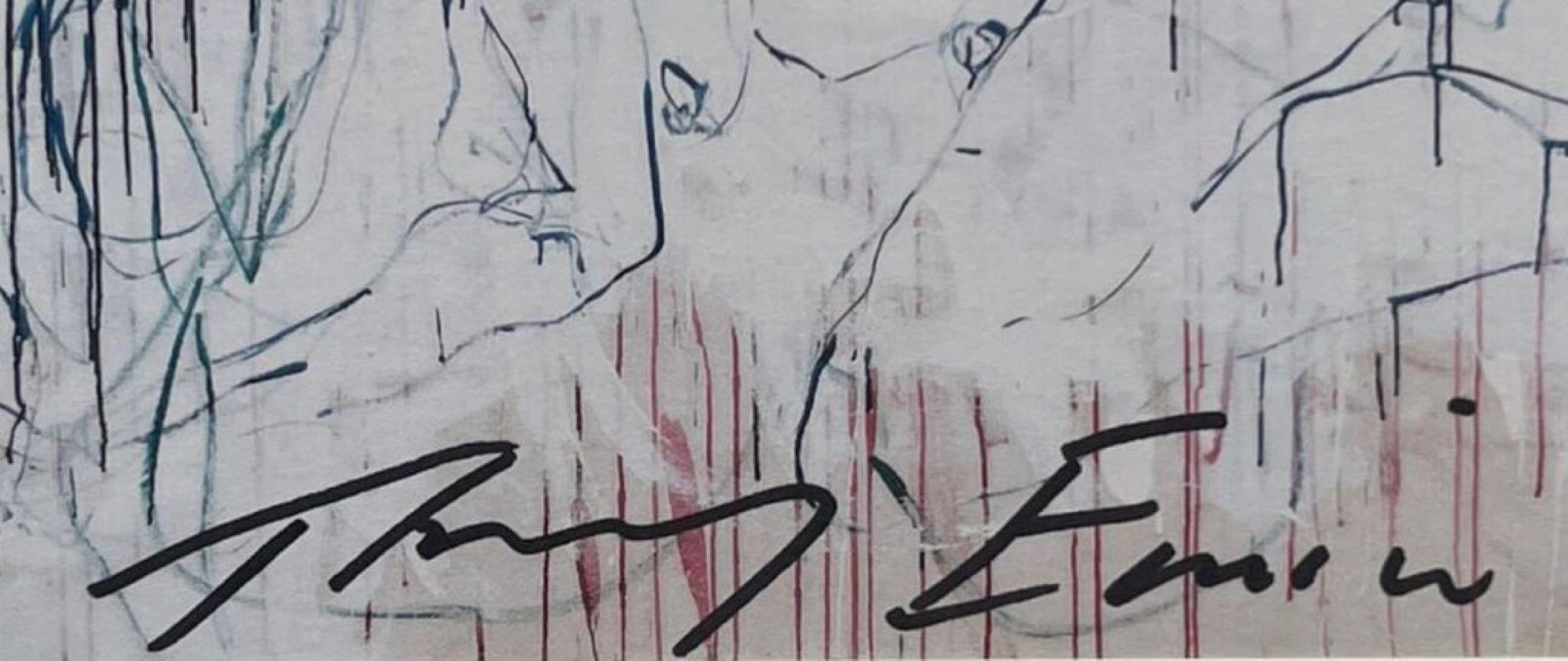 Tracey Emin, It Didn't Stop I Didn't Stop print, SCARCE when Hand Signed, Framed For Sale 2