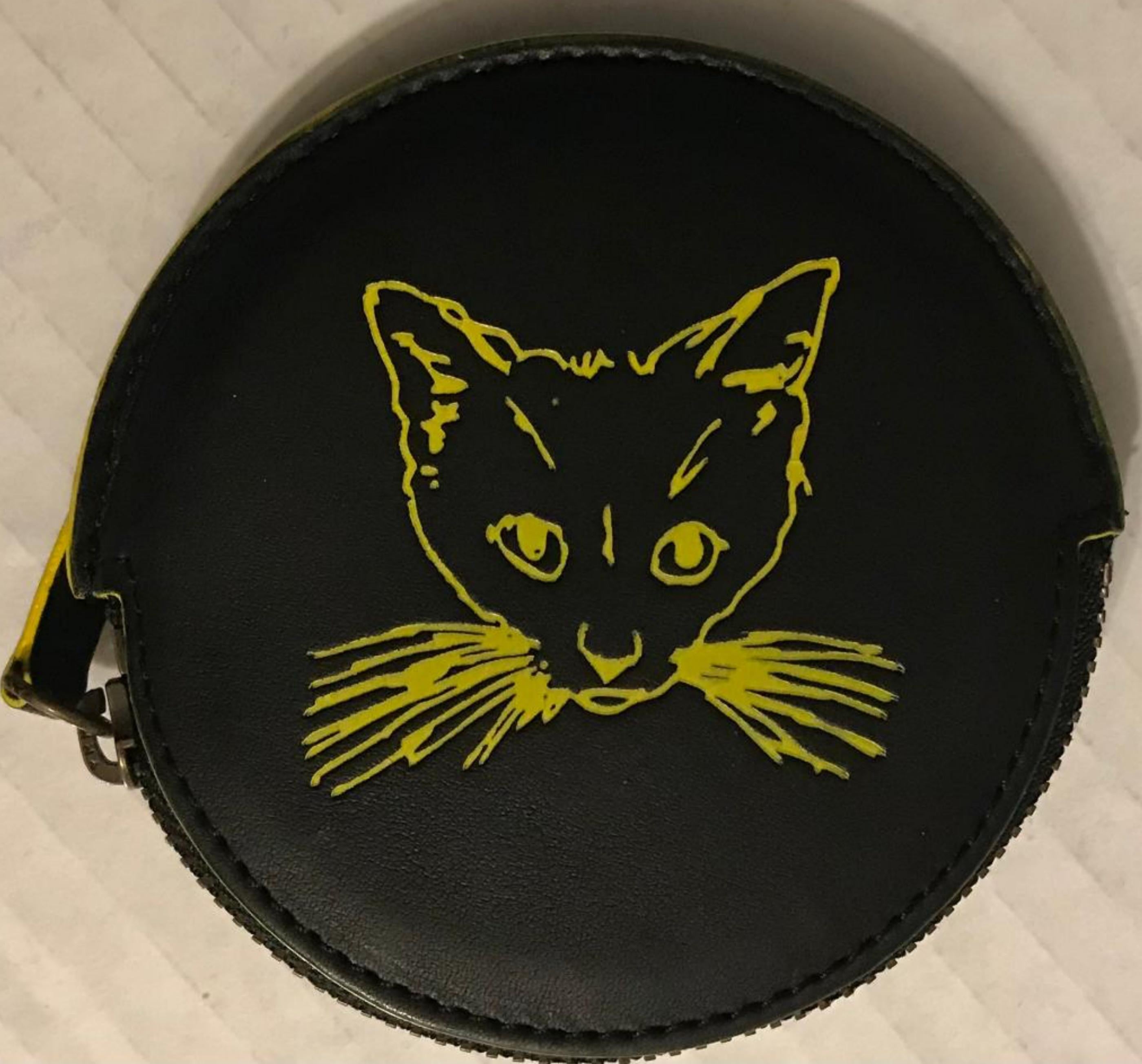 Tracey Emin, Limited Edition Docket the cat, Leather Purse, signed #40/100 w/bag