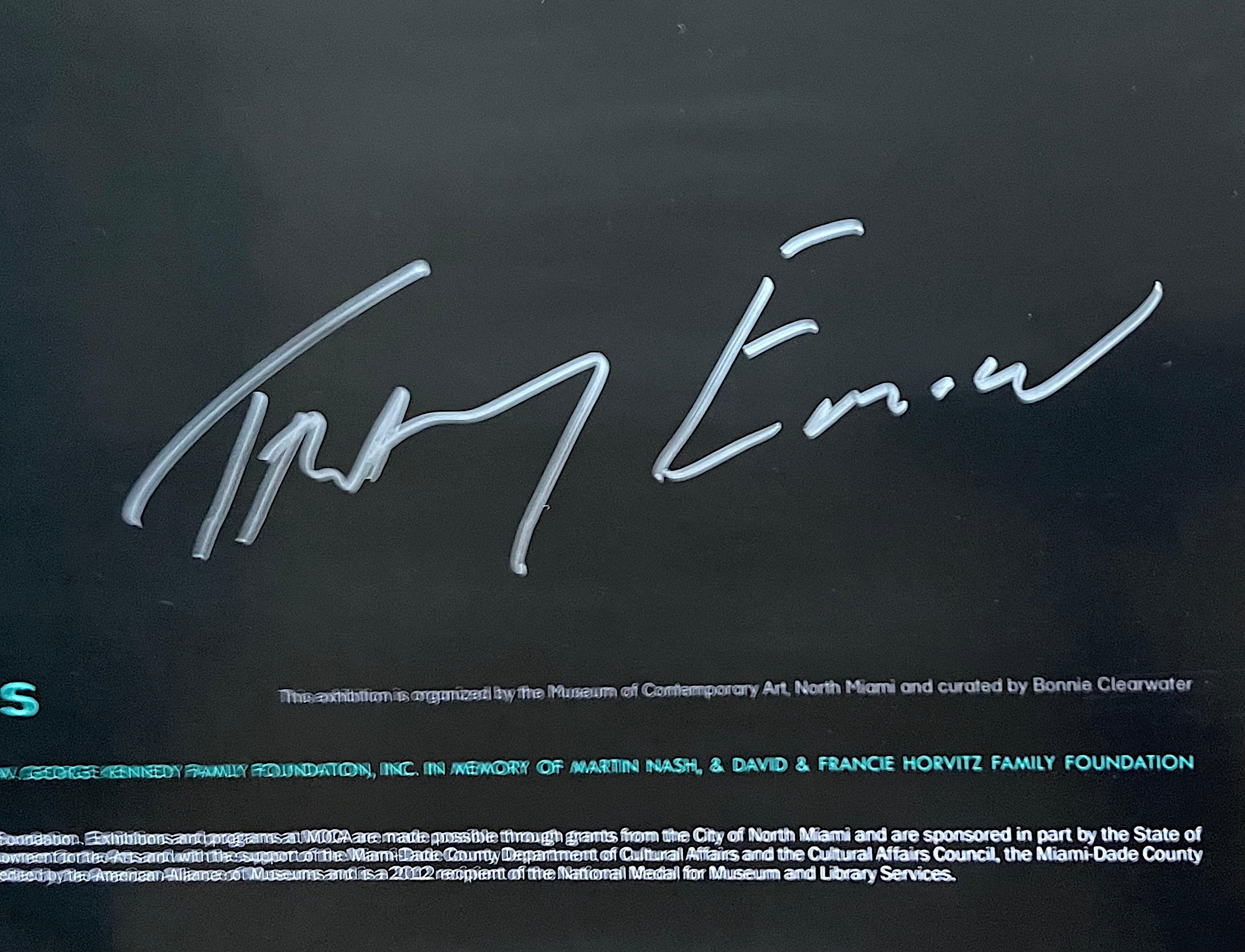 Tracey Emin Museum of Contemporary Art Miami Poster (Hand Signed by Tracey) For Sale 2