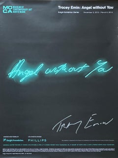 Affiche du Tracey Emin Museum of Contemporary Art de Miami (signée à la main par Tracey)