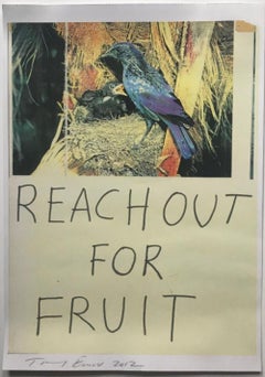 Tracey Emin Reach Out for Fruit Impresión casera a chorro de tinta Edición de 100 firmada a mano
